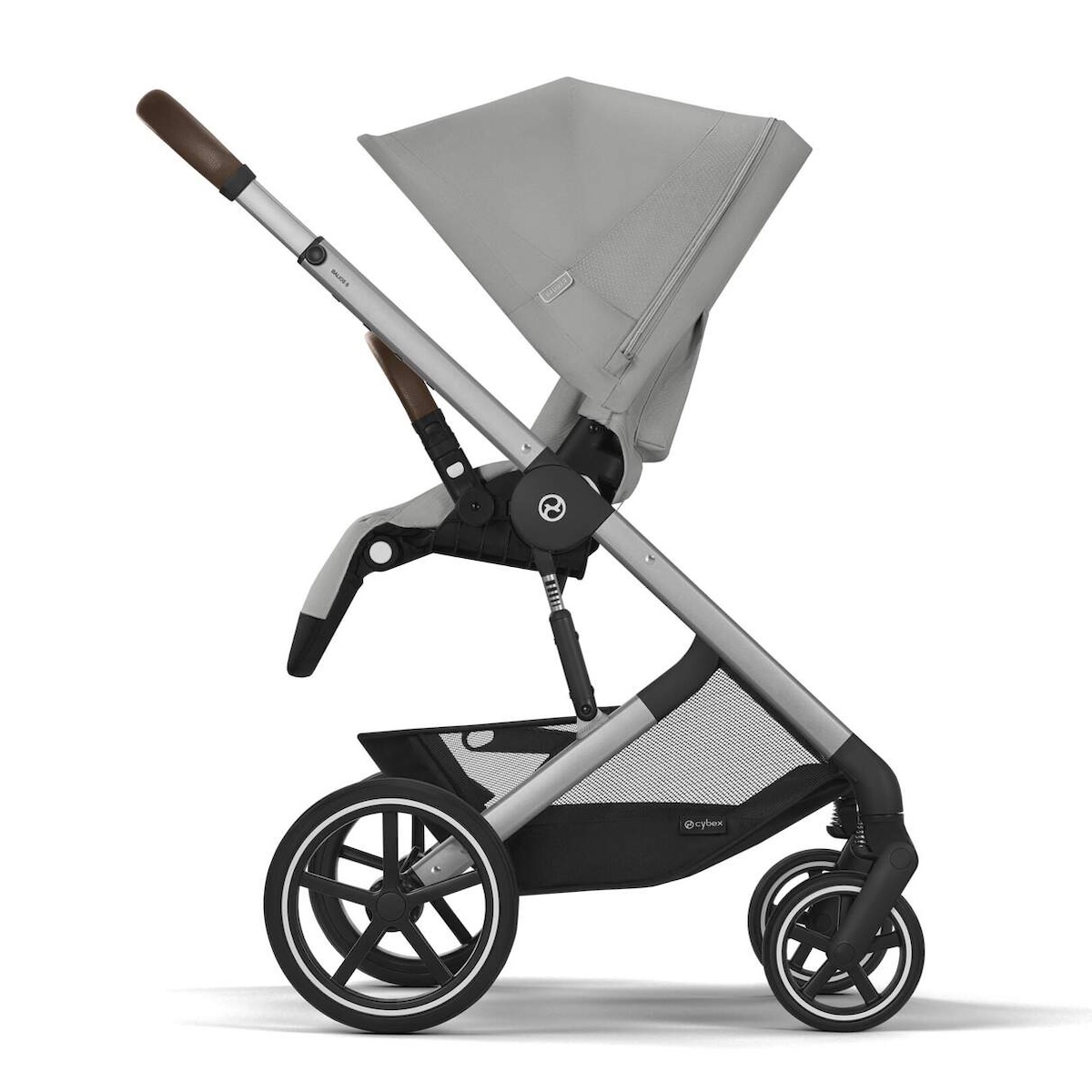 Kinderwagen BALIOS S LUX Cybex Silver Stone Grey mid grey 