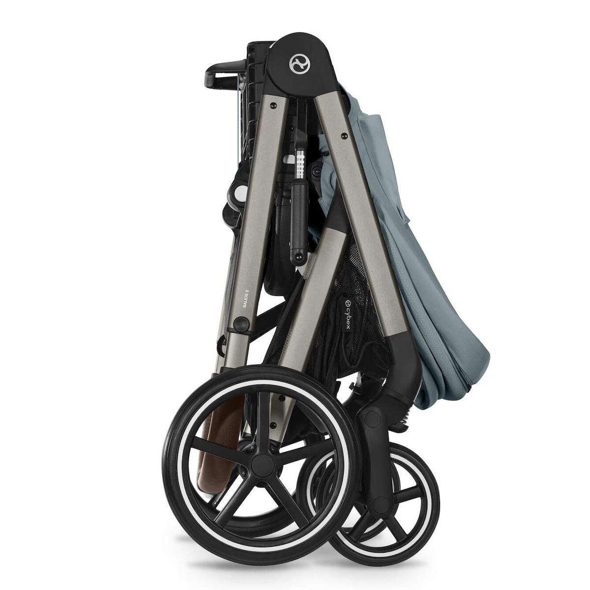 Kinderwagen BALIOS S LUX Cybex Taupe Stormy Blue light blue 