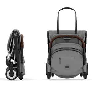 Kinderwagen COŸA Cybex Chrome-Dark Brown-Mirage Grey
