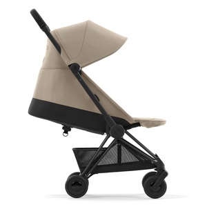 Kinderwagen COŸA Cybex Matt Black-Cozy Beige