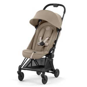Kinderwagen COŸA Cybex Matt Black-Cozy Beige