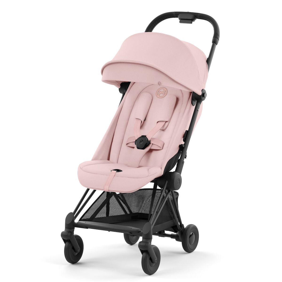 Kinderwagen COŸA Cybex Matt Black-Peach Pink