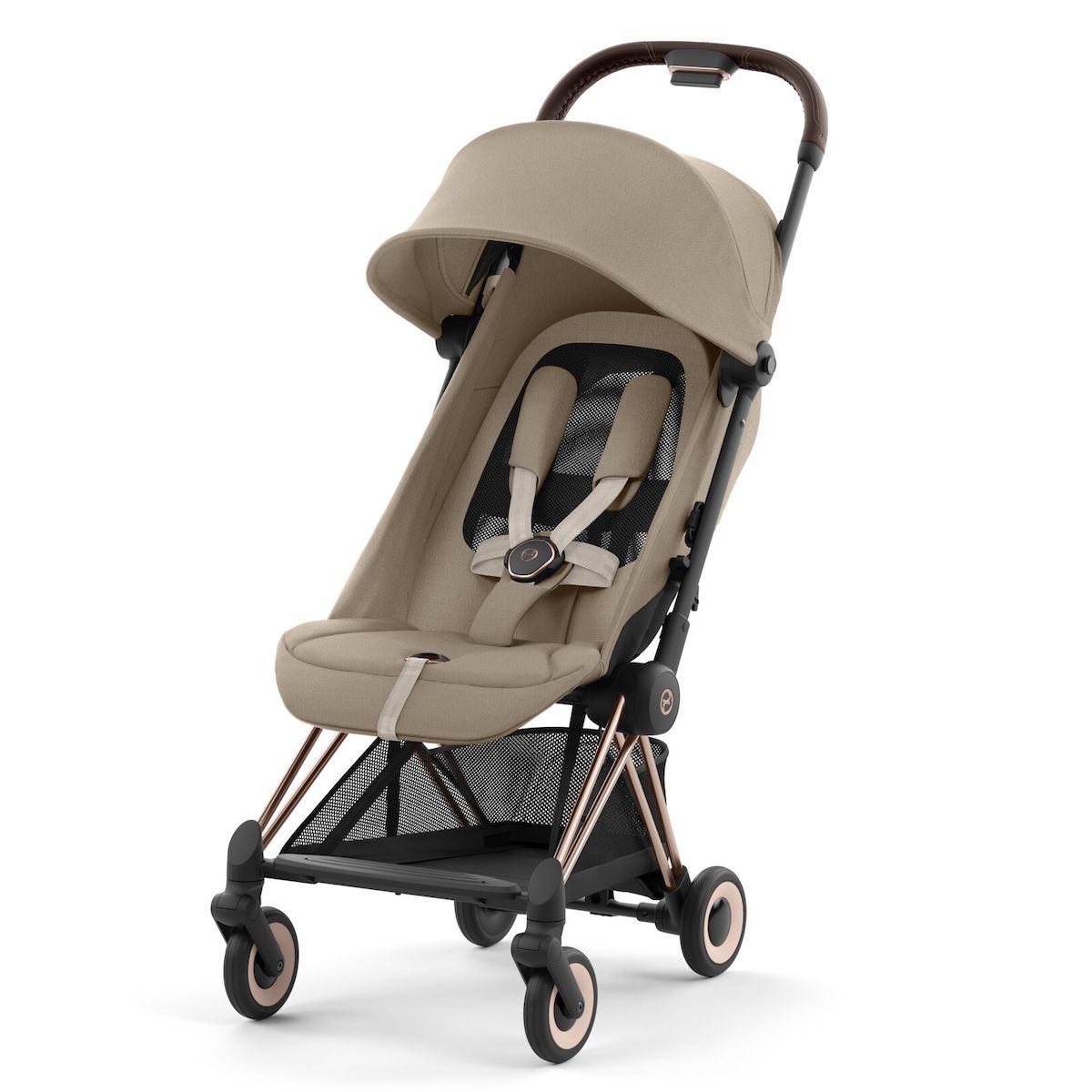 Kinderwagen COŸA Cybex Rosegold-Cozy Beige