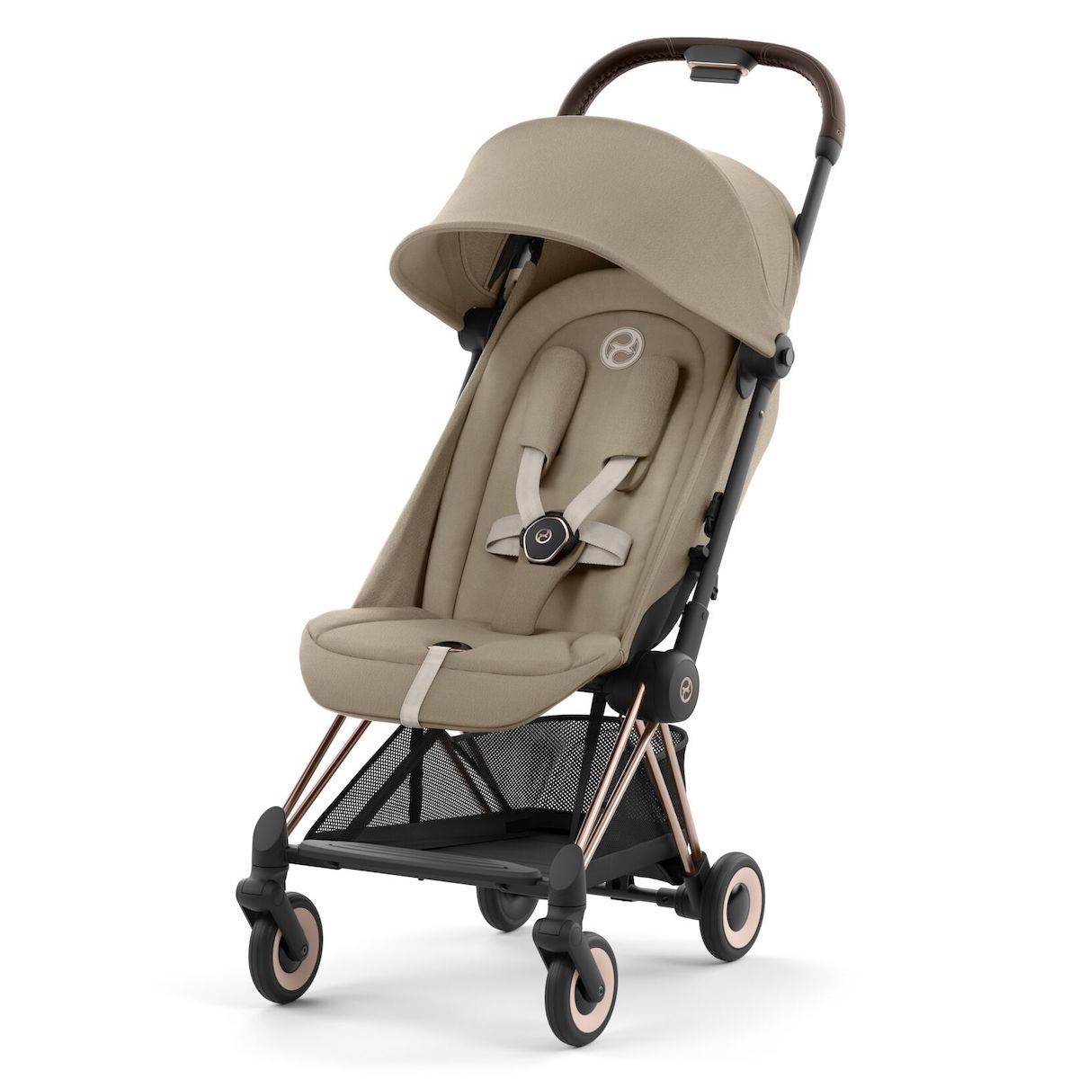 Kinderwagen COŸA Cybex Rosegold-Cozy Beige