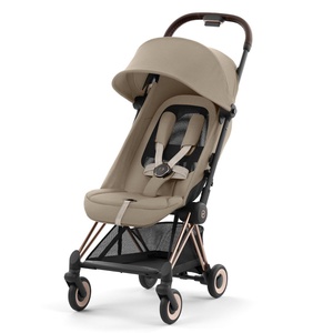 Kinderwagen COŸA Cybex Rosegold-Cozy Beige