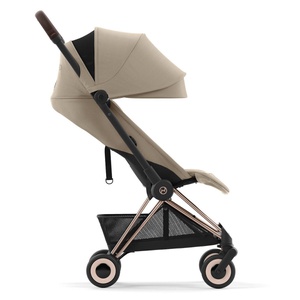 Kinderwagen COŸA Cybex Rosegold-Cozy Beige