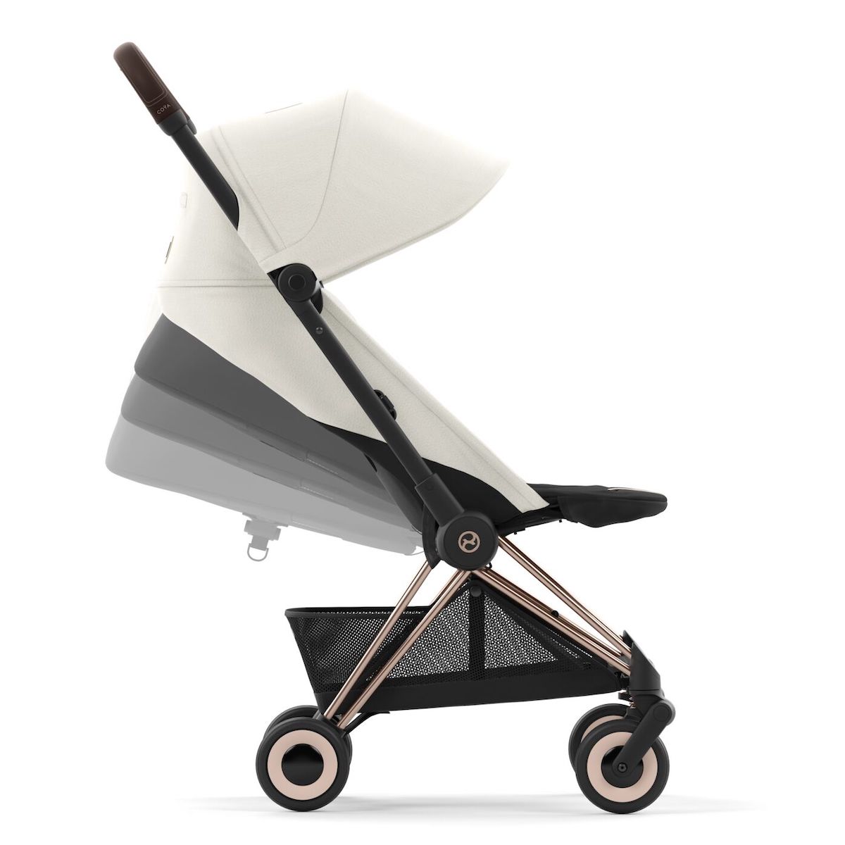 Kinderwagen COŸA Cybex Rosegold-Off White