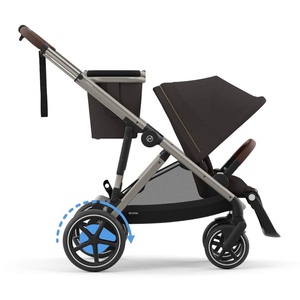 Kinderwagen eGAZELLE S Cybex Taupe Chocolat