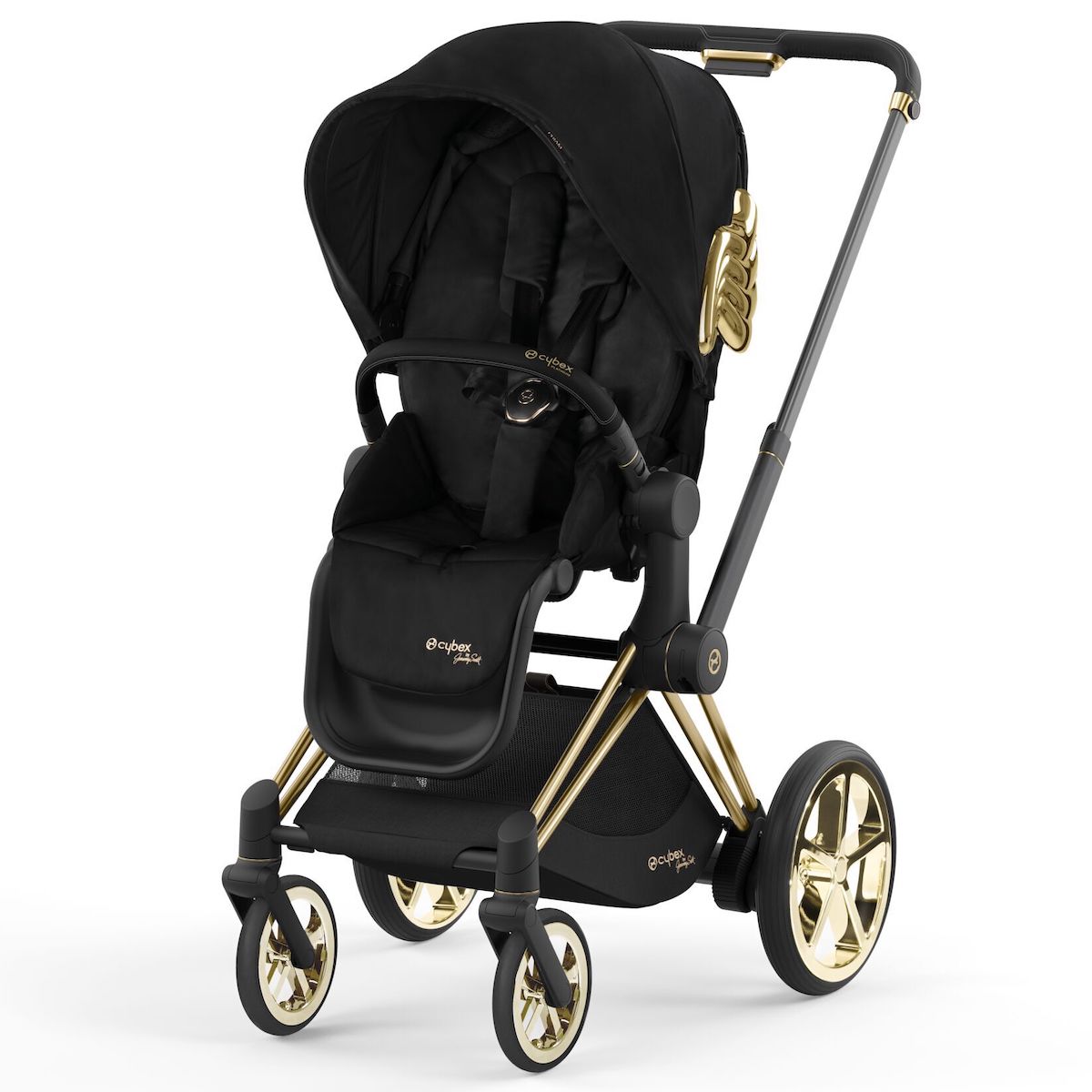 Kinderwagen ePRIAM Cybex Wings black