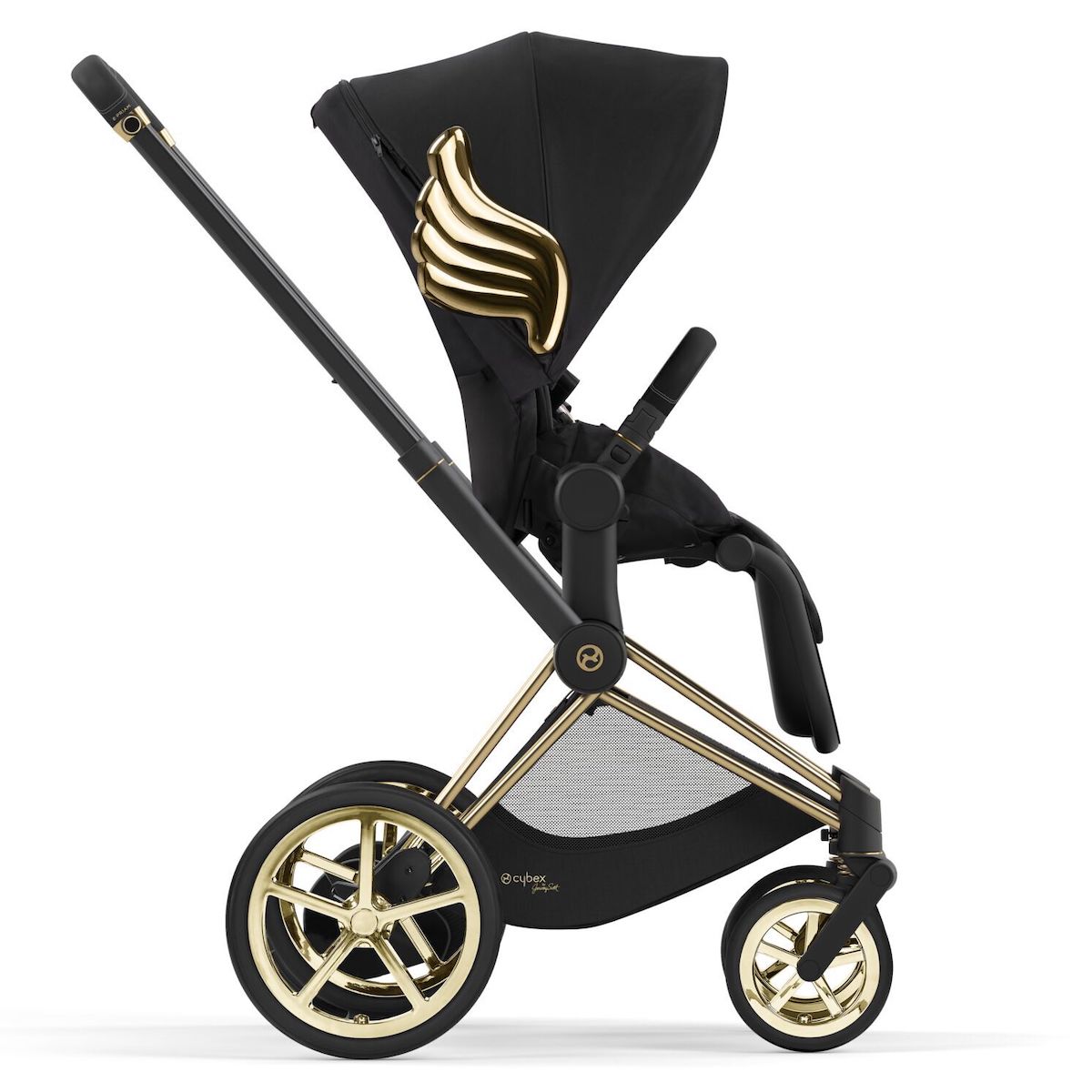 Kinderwagen ePRIAM Cybex Wings black