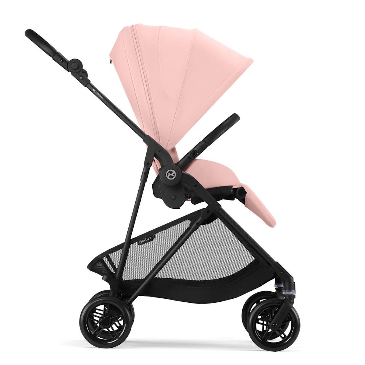 Kinderwagen MELIO Carbon B Cybex Candy pink-light pink