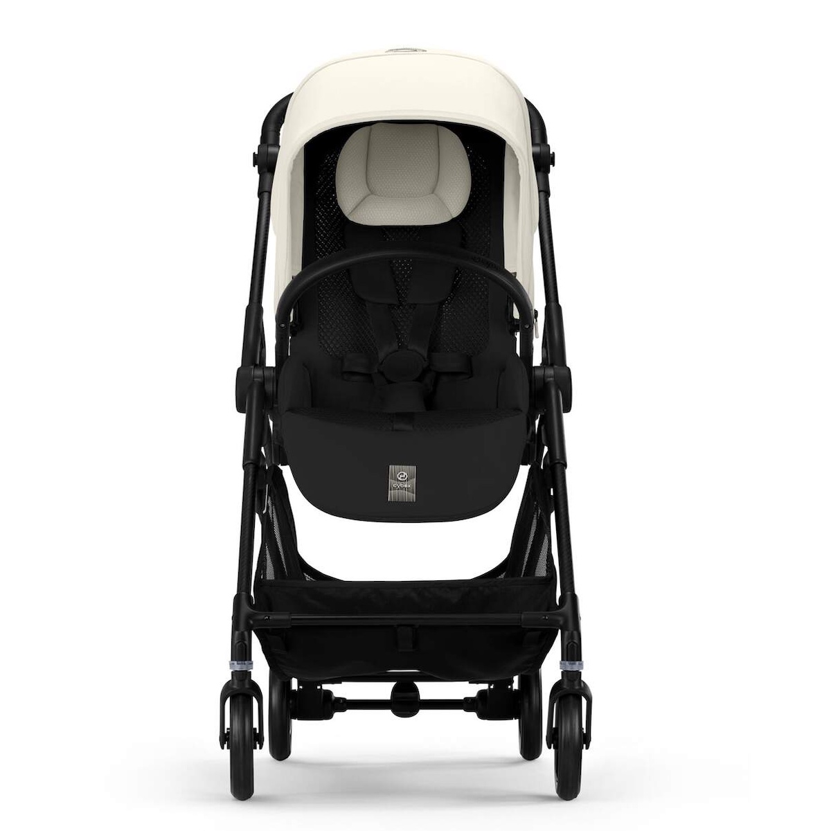 Kinderwagen MELIO Carbon B Cybex Canvas white-light beige