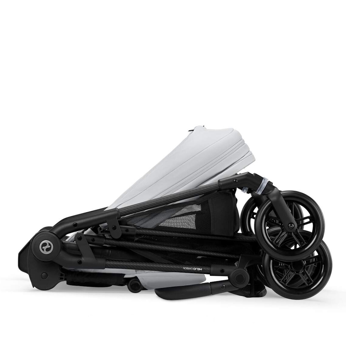 Kinderwagen MELIO Carbon B Cybex Fog grey-light grey