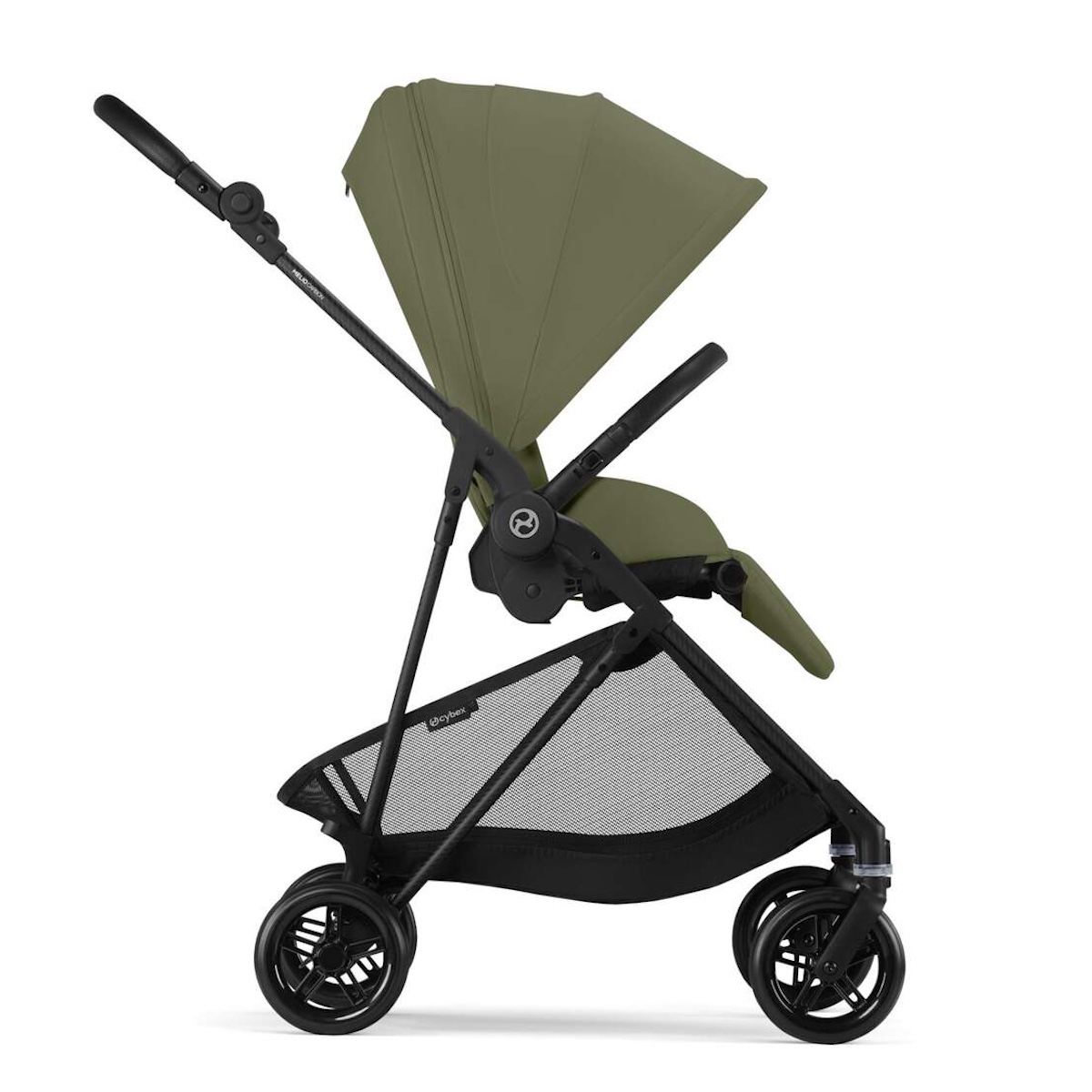Kinderwagen MELIO Carbon B Cybex Moss green-khaki