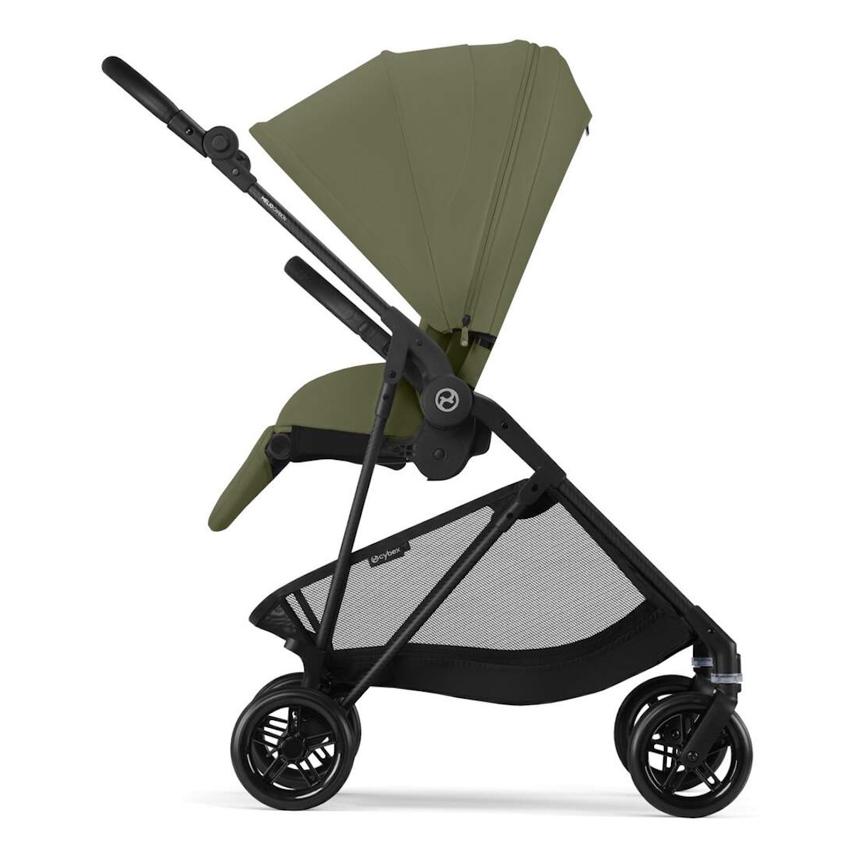 Kinderwagen MELIO Carbon B Cybex Moss green-khaki