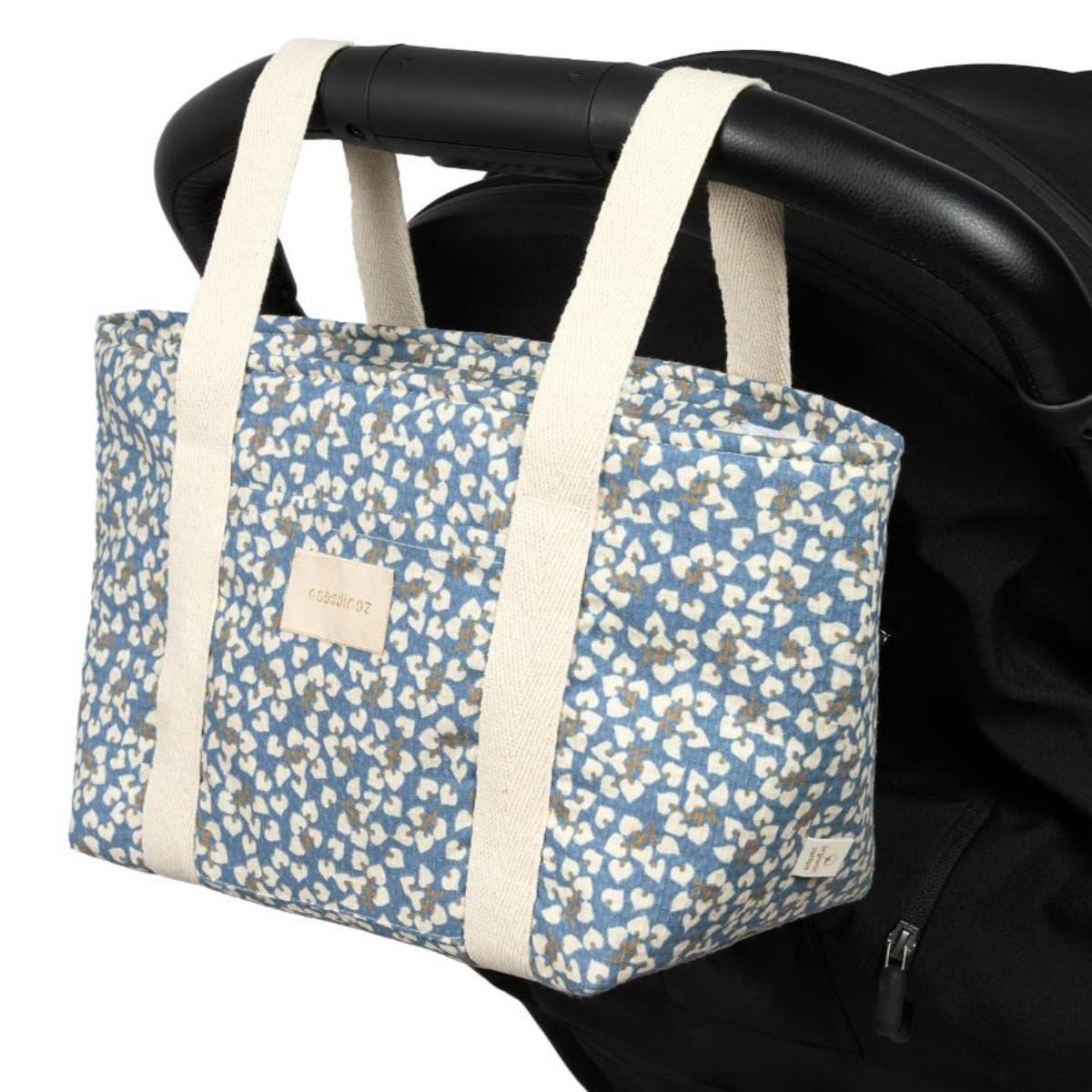 Kinderwagen-Organizer OPERA Nobodinoz blue yumiko