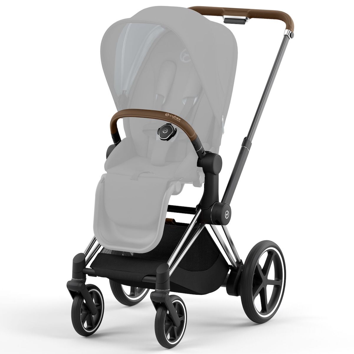 Kinderwagen Rahmen ePRIAM Cybex Chrome Brown