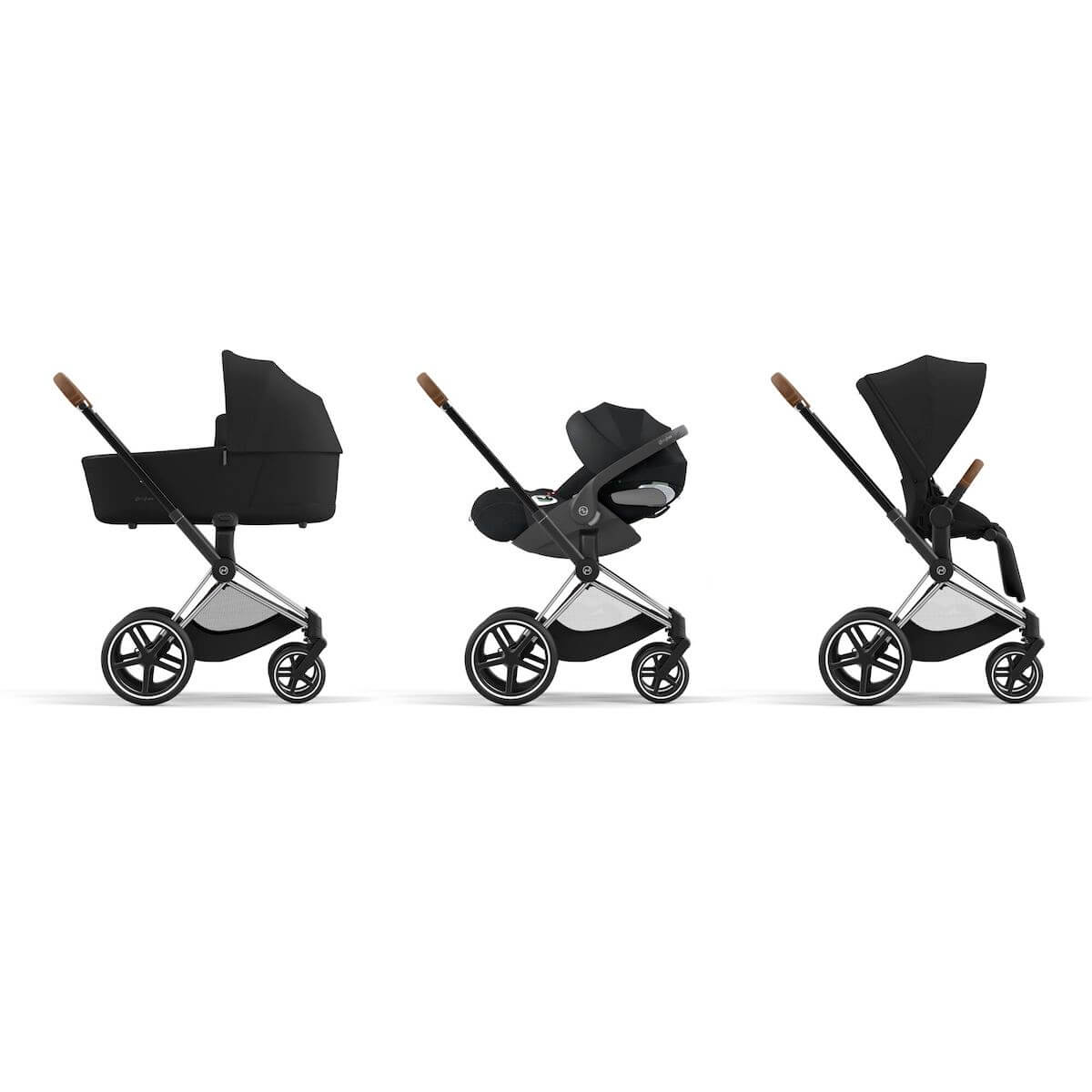Kinderwagen Rahmen PRIAM Cybex Chrome Brown