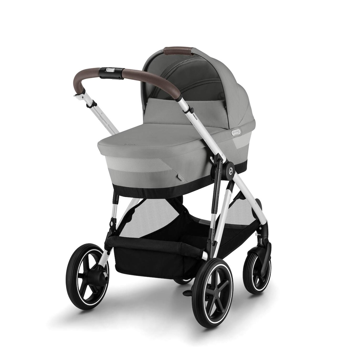 Kinderwagenaufsatz GAZELLE S Cybex Stone Grey mittelgrau