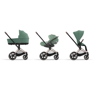Kinderwagenaufsatz luxe PRIAM Cybex Leaf Green