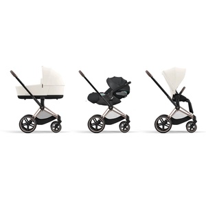 Kinderwagenaufsatz luxe PRIAM Cybex Off White