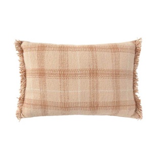 Kissen 25x40cm HANDLOOM Wouf wouf Lorena Canals rose