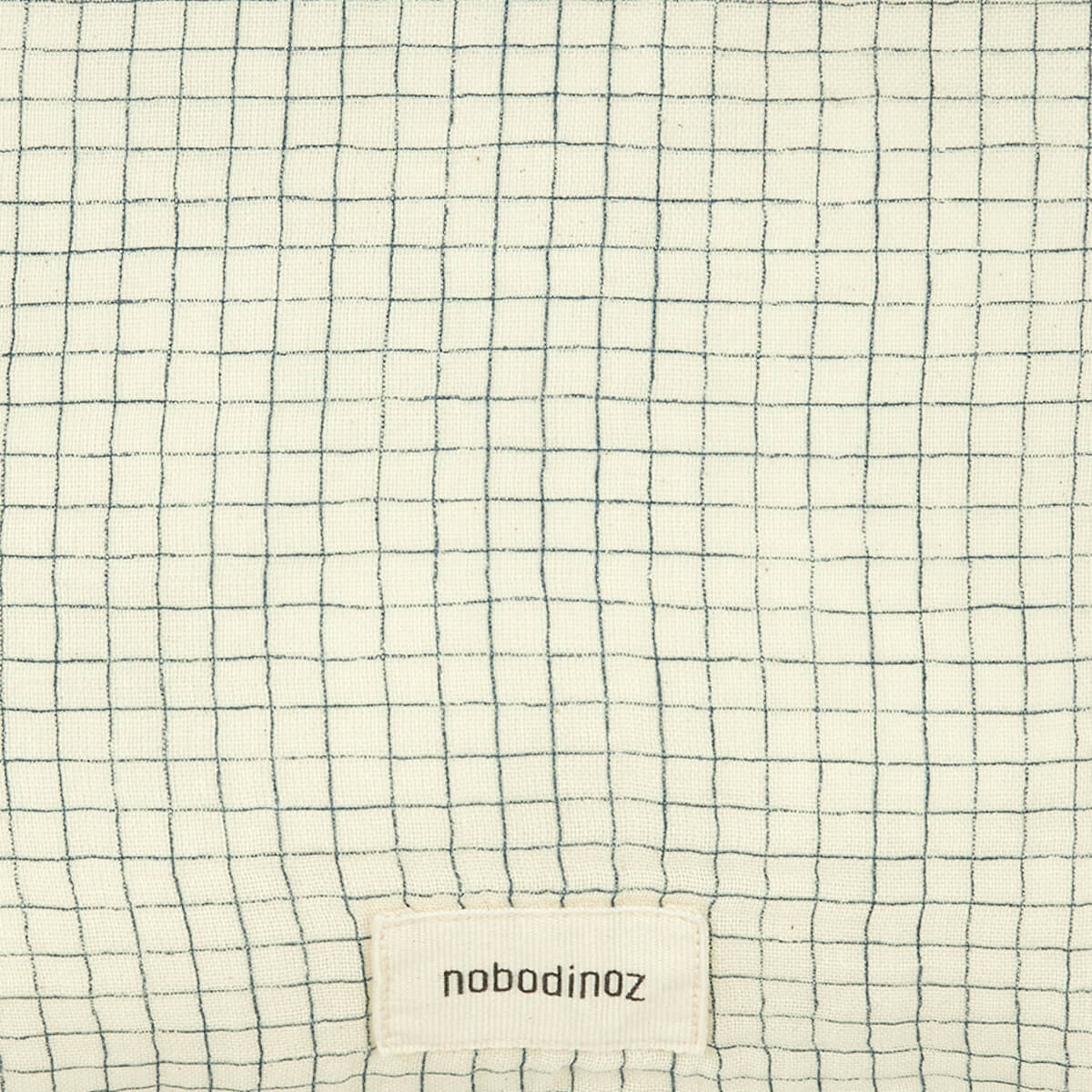 Kissen 35x23cm WABI SABI Nobodinoz blue grid