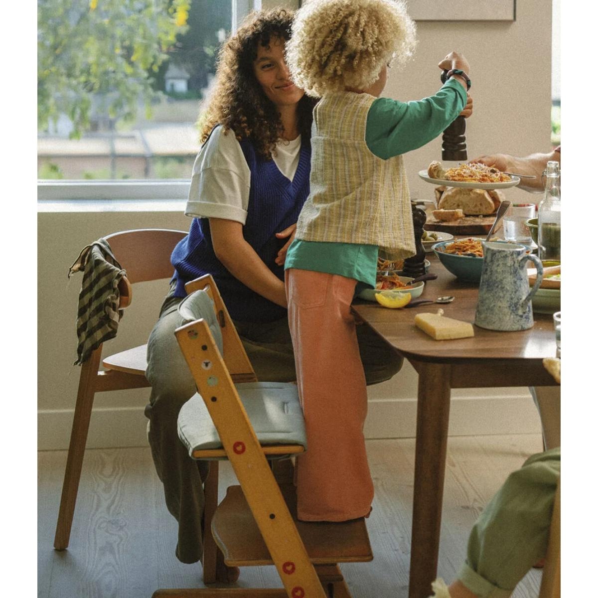 Kissen Hochstuhl TRIPP TRAPP Stokke glacier green