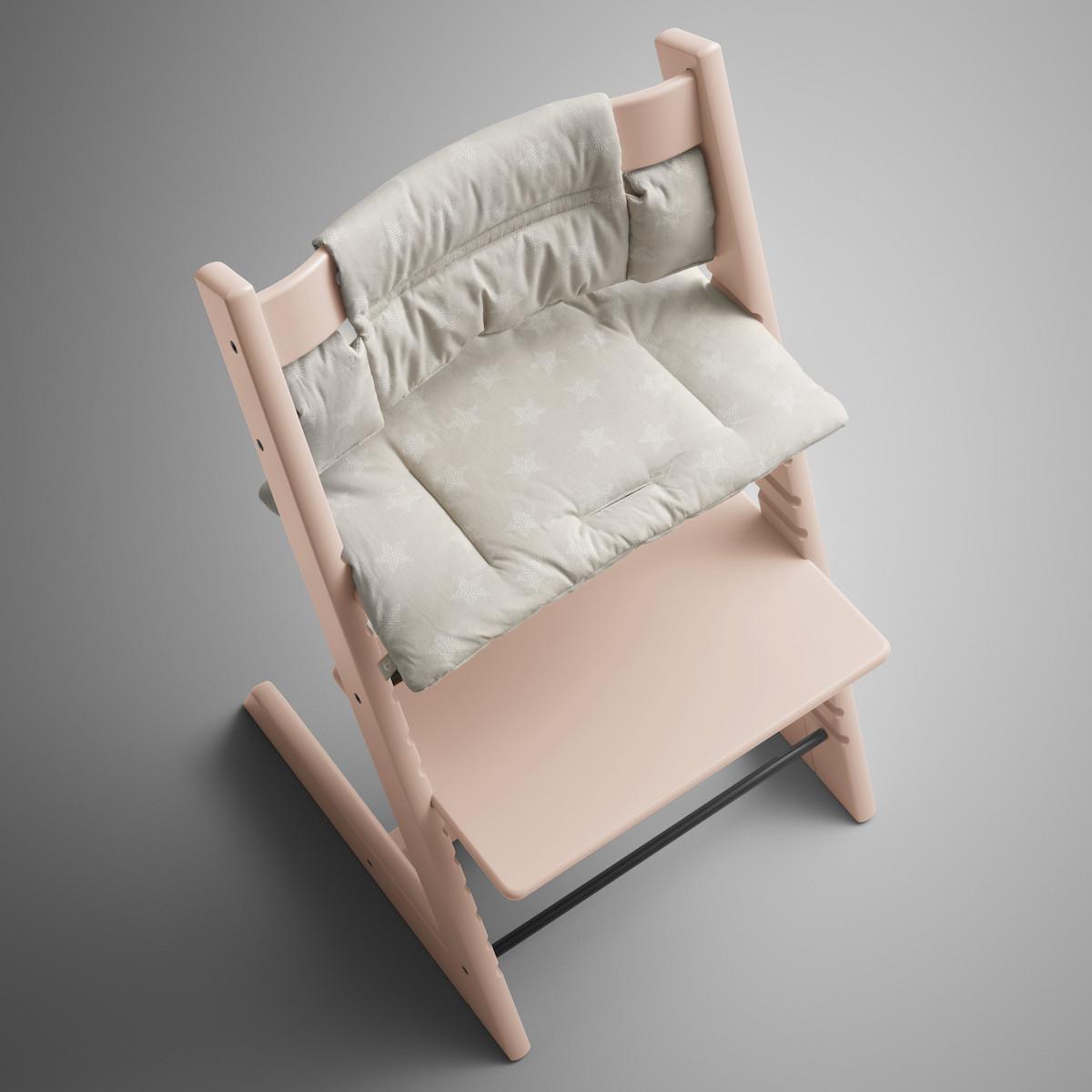 Kissen Hochstuhl TRIPP TRAPP Stokke Stars silver