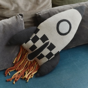 Kissen Rakete 22x41cm Lorena Canals