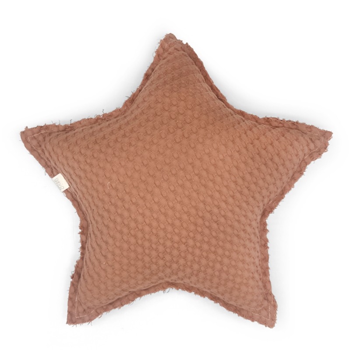 Kissen STAR Babyshower gofre cinnamon