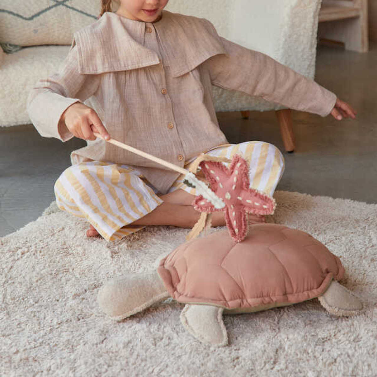 Kissen Turtle 30x45cm Lorena Canals