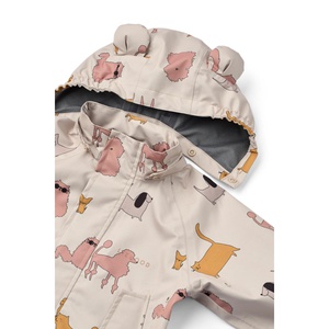 Kit de vêtements de pluie MANU 86 Liewood Cats and Dogs sandy