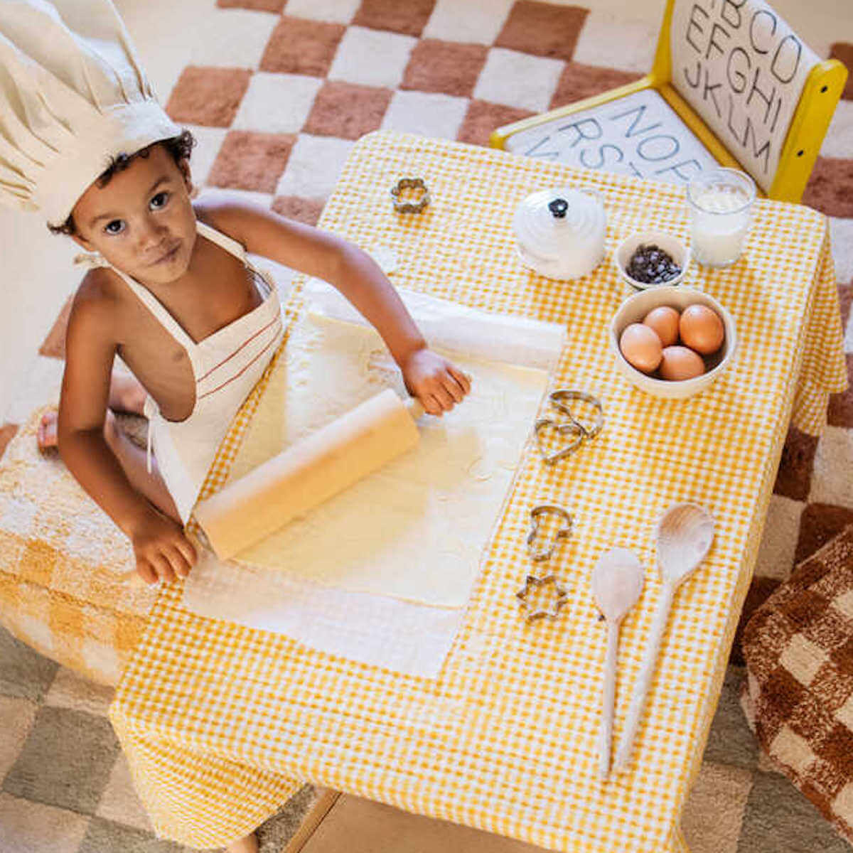 KITCHEN TILES Teppich 120x160cm Lorena Canals Toffee