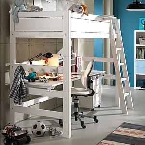 Kleiderhakenleiste für Kinderbett Lifetime weiß