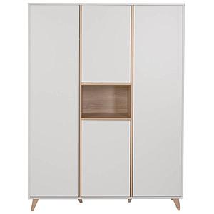 Kleiderschrank 143x190cm LOFT Quax weiß