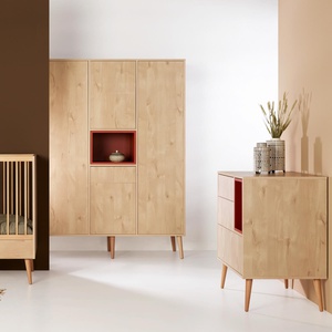 Kleiderschrank 143x197cm COCOON Quax Eiche Natur