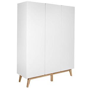 Kleiderschrank 152x198cm TRENDY Quax weiß