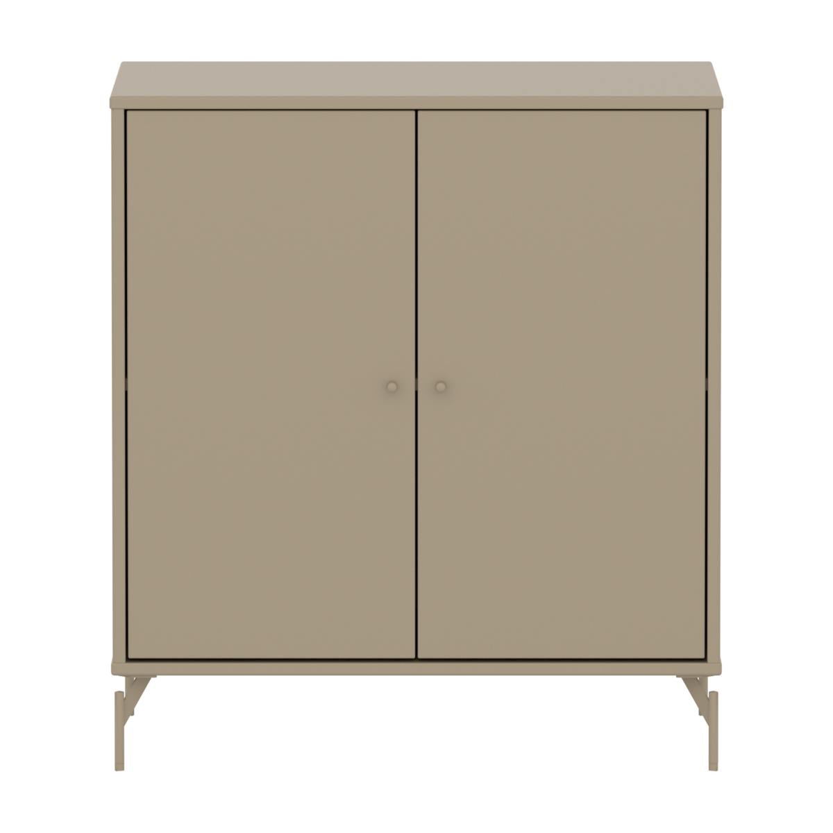 Kleiderschrank 2 Türen mit Fuß SAGA Flexa oat