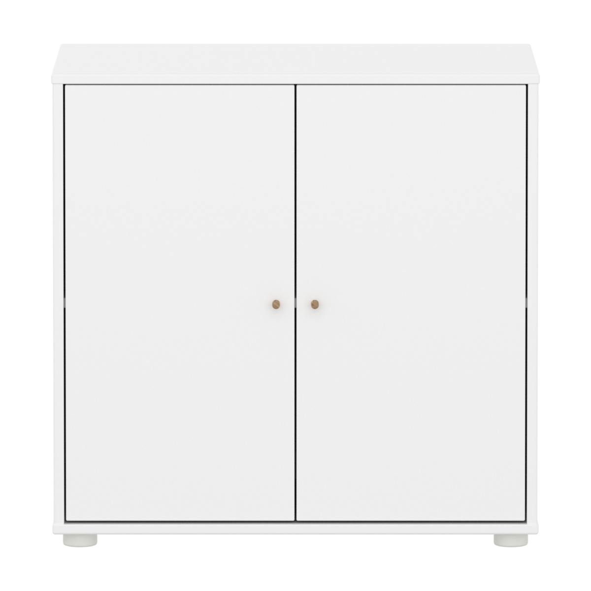 Kleiderschrank 2 Türen SAGA Flexa weiß oat