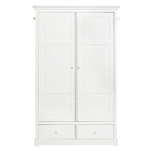 Kleiderschrank 2 Türen SEASIDE Oliver Furniture weiß