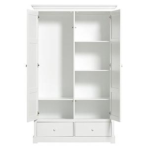 Kleiderschrank 2 Türen SEASIDE Oliver Furniture weiß