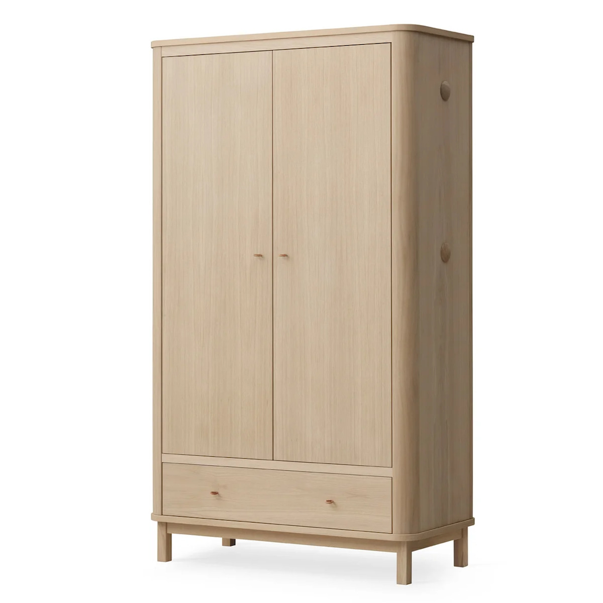 Kleiderschrank 2türig WOOD Eiche Oliver Furniture