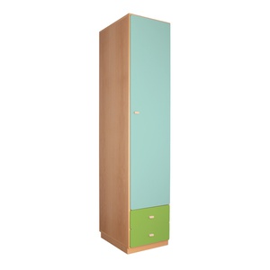 Kleiderschrank 47,4x218cm DESTYLE de Breuyn Naturkalk Minze