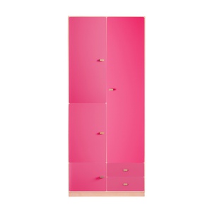 Kleiderschrank 93x218cm DESTYLE de Breuyn naturrosa