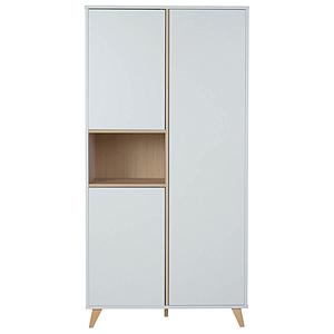 Kleiderschrank 96x190cm LOFT Quax weiß