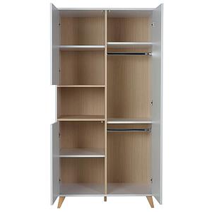 Kleiderschrank 96x190cm LOFT Quax weiß