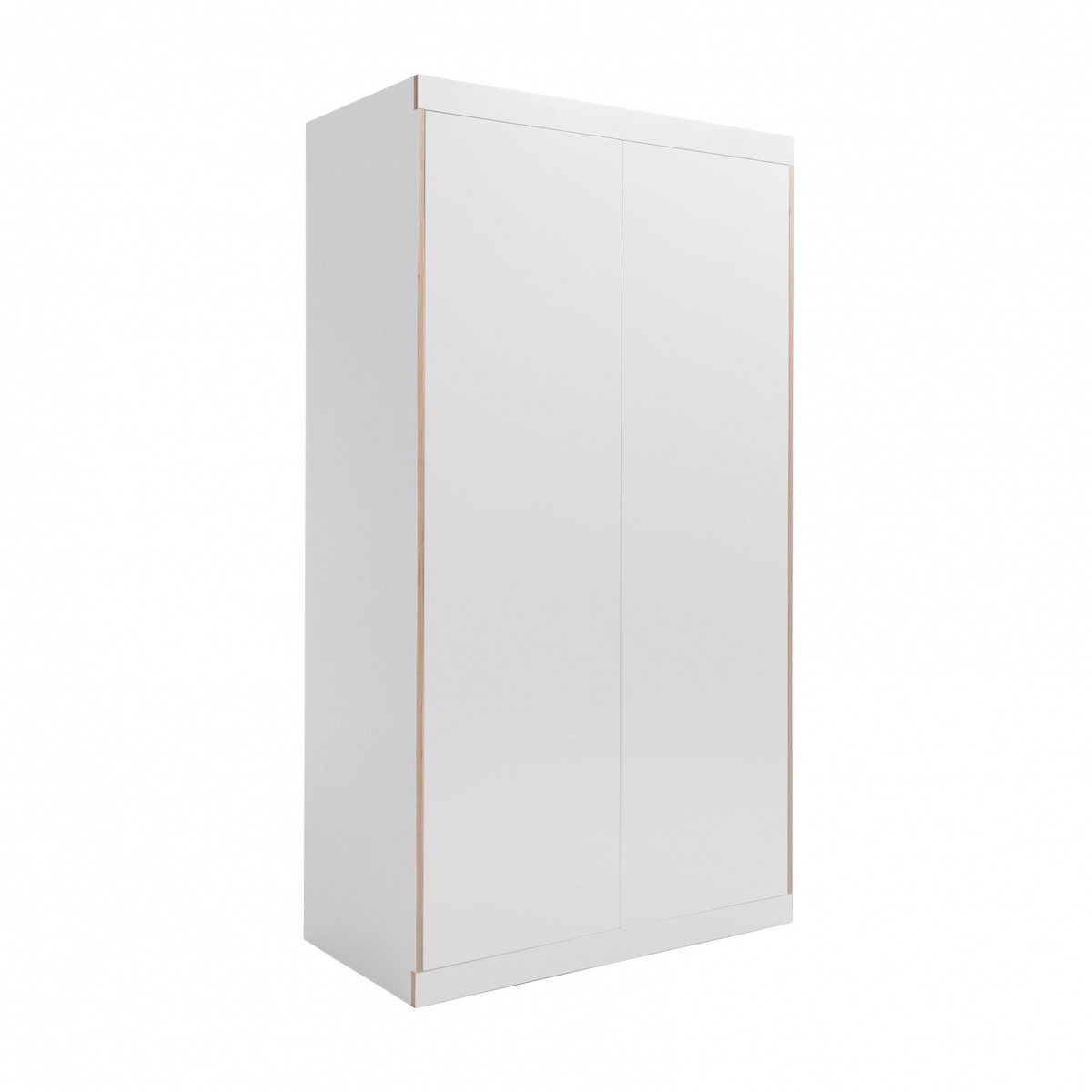 Kleiderschrank FLAI 2 Türen Müller Small Living weiß