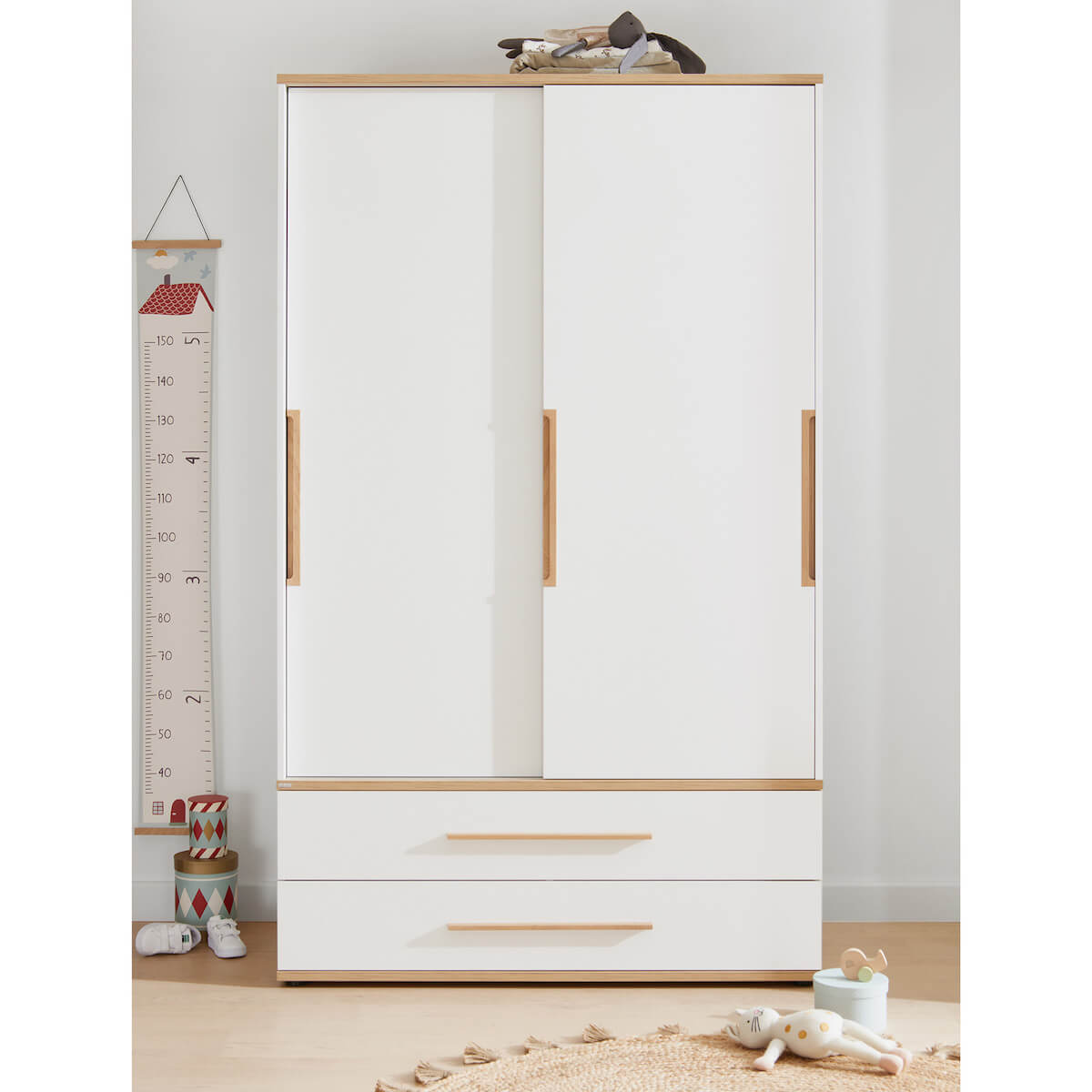 Kleiderschrank Schiebetüren L 123,5cm YOLANDA Paidi