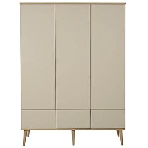 Kleiderschrank XL FLOW Quax Eiche natur-Clay